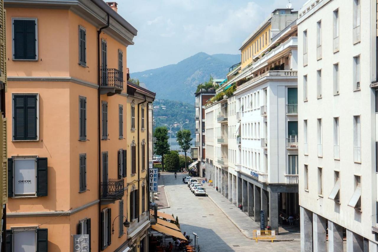 In-Town Como Lägenhet Exteriör bild