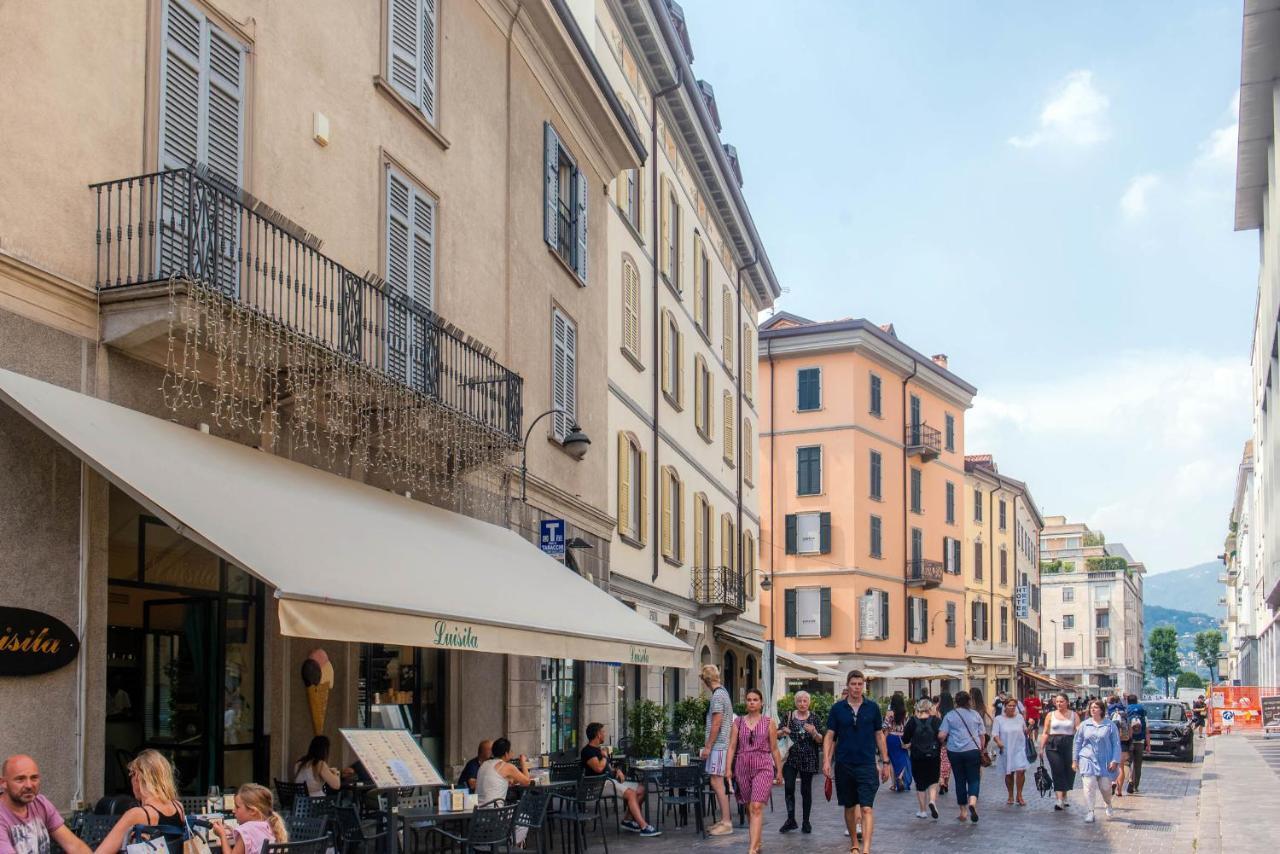 In-Town Como Lägenhet Exteriör bild
