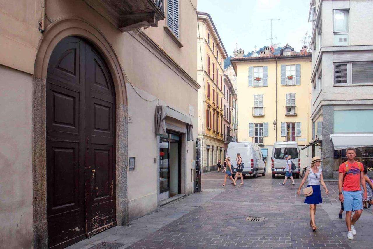 In-Town Como Lägenhet Exteriör bild