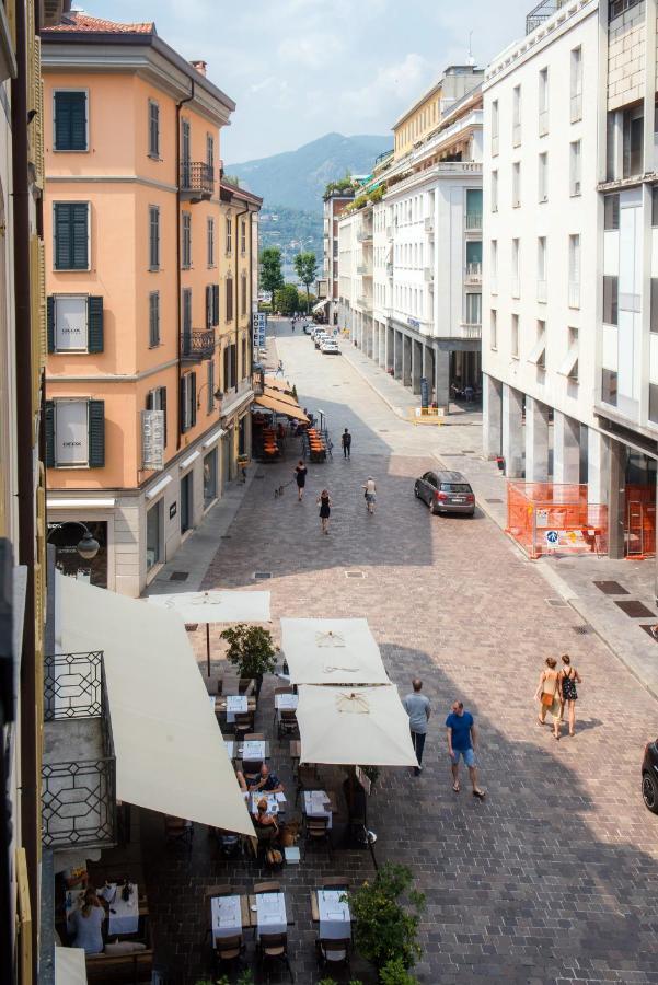 In-Town Como Lägenhet Exteriör bild